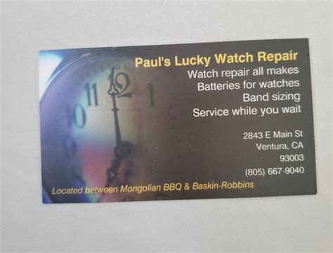 lucky watch repair ventura ca.